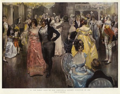 Nei primi giorni del nostro secolo, una funzione sociale nel 1800 da Frank Craig